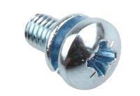 279-149 RS PRO M3 x 6mm Zinc Plated Steel Pan Head Sems Screw, Spring Washer