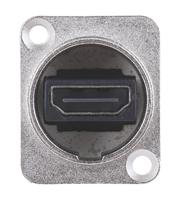 124-6388 RS PRO 2 Way Female Feedthrough HDMI Connector
