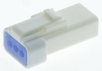 03r-jwpf-vsle-s JST, JWPF Male Connector Housing, 2mm Pitch, 3 Way, 1 Row