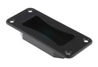 436-6938 Pinet Black Plastic Handle 60 mm Height, 22mm Width, 133mm Length