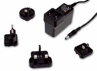 gem18i48-p1j MEAN WELL 18W Plug-In AC/DC Adapter 48V dc Output, 380mA Output