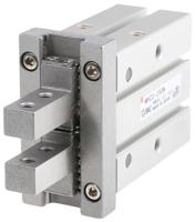 mhz2-25dn SMC 2 Finger Double Action Pneumatic Gripper, MHZ2-25DN, Parallel Gripping Type