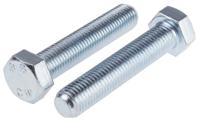 276-314 RS PRO Bright Zinc Plated Steel, Hex Bolt, M16 x 80mm