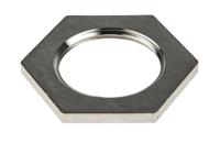 471-1401 RS PRO Silver 316 Stainless Steel Cable Gland Locknut, M25 Thread
