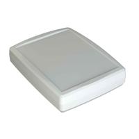 192-0720 RS PRO White ABS Enclosure, IP64, IK07, White Lid, 184.7 x 144.6 x 38.5mm