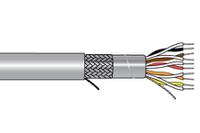 5122c-sl001 Alpha Wire 5122 Multicore Cable, 0.34 mm² 22 AWG, Screened, 1000 ft, Grey Polyvinyl Chloride Sheath