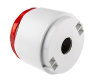 90015r0 Hosiden Besson Banshee Excel Lite Series Red Sounder Beacon, 9 → 30 V dc, Bayonet Mount, 110dB at 1 Metre