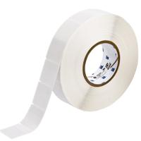 622025 Brady R4300, R7950 White/Transparent Label Roll, 38.1mm Width, 38.1mm Height, 2500Per Roll Qty
