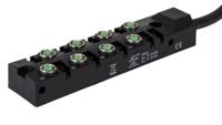 1197232 Phoenix Contact 0PUR-M8 HD, SACB- 8/3-L- 5 Series Sensor Box, M8, 5m cable, 3 way, 8 port