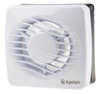 90839aw Xpelair 90839AW DX Wall Mounted Extractor Fan, 76m³/h, 35dB(A), Duct Size 100mm