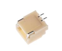 sm02b-srss-tblfsn JST SH Series Right Angle Surface PCB Header, 2 Contact(s), 1 mm Pitch, 1 Row, Shrouded