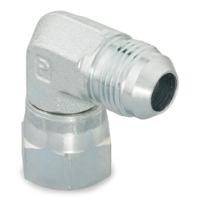 10-c6x-s Parker Elbow 90° Male 37° JIC Flare to Female 37° JIC Flare Swivel, 10 C6X-S