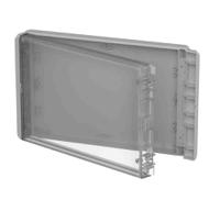 96026345-b-261704-pc-v0-g-7035 Bopla Bocube Series Polycarbonate General Purpose Enclosure, IP66, IP68, Flanged, 271 x 170 x 40mm
