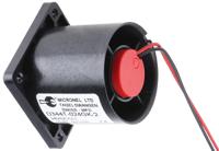 d344t-024gk-2 Micronel D340T Series Axial Fan, 24 V dc, DC Operation, 16.56m³/h, 960mW, 50mA Max, 40 x 40 x 36mm