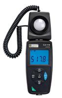 p01654110 Chauvin Arnoux CA 1110 Light Meter, 0.01 fc, 0.1 lx to 200000lx, ±3 %