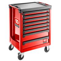 roll8m3a Facom 8 Drawer Polypropylene with Fiber Wheeled Tool Cabinet