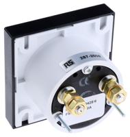 pd72mis25a21-001 HOBUT Analogue Panel Ammeter 0/25/50A Direct Connected AC, 72mm x 72mm Moving Iron