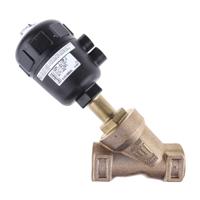 178896 Burkert Angle type Pneumatic Actuated Valve, G 1-1/2in, 16 bar