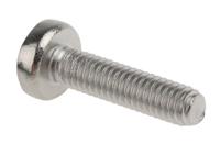 190-513 RS PRO Pozi M4 Pan A4 316 Stainless Steel Machine Screws DIN 7985 x 16.0mm