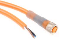 11300-rkmv-4-072-m Lumberg Automation Female 8 way M8 to Free End Sensor Actuator Cable, 2 m