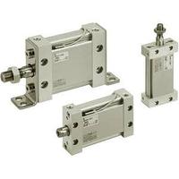 mdub25-10dz SMC Pneumatic Compact Cylinder - MDUB25-10DZ 25 mm Bore, 10 mm MU Series, Double Acting Acting