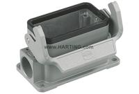 19300241251 HARTING Han B Heavy Duty Power Connector Housing, M25 Thread, Side Entry
