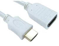 286-2958 RS PRO V2.0, 5m Male HDMI to Female HDMI High Speed 4K