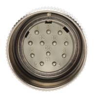 00008718 Lapp Circular Connector, 12 Contacts, Panel, 23 mm Connector, Plug, Male, IP65, EPIC Series