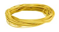 901-10008 HellermannTyton Silicone Rubber Yellow Cable Sleeve, 1.5mm Diameter, 25m Length, SLPLU 15 Series