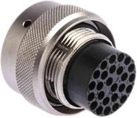 ut0w61626ph Souriau Sunbank by Eaton, UTO 26 Way Cable Mount MIL Spec Circular Connector Plug, Pin Contacts,Shell Size 16, Bayonet