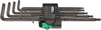 05024460001 Wera 9-Piece Torx Key Set, L Shape, Long Arm