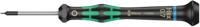 05118060001 Wera Hexagon Precision Screwdriver, 0.7 mm Tip, 40 mm Blade, 137 mm Overall