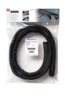 170-01011-twist-in-05-pet-bk HellermannTyton Braided PET Black Cable Sleeve, 5mm Diameter, 5m Length, Helagaine Series