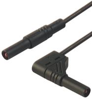 934180100 Hirschmann Test & Measurement, 16A, 1000V ac/dc, Black, 500mm Lead Length