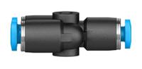qsmy-3 Festo QSMY Series Y Tube-to-Tube Adaptor, Push In 3 mm to Push In 3 mm, Tube-to-Tube Connection Style, 153370