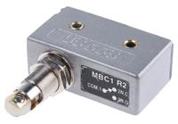 797-2494 RS PRO Plunger Micro Switch, Screw Terminal, 15 A @ 250 V ac, SP-CO, IP40