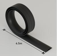137-627 RS PRO 4.5m Black Cable Cover in PVC, 17mm Inside dia.