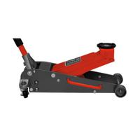 dl25al Facom Trolley Jack, 2.5t Maximum Load