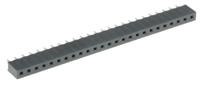m22-7132542 HARWIN Straight Through Hole Mount PCB Socket, 25-Contact, 1-Row, 2mm Pitch, Solder Termination