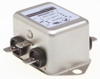 res20f10 Roxburgh EMC, RES20 10A 250 V ac DC → 400Hz, Chassis Mount RFI Filter, Fast-On, Single Phase