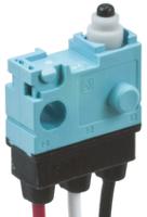 asq10610 Panasonic Pin Plunger Micro Switch, Pre-wired Terminal, 100 mA @ 30 V dc, SP-CO, IP67