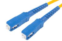 536-8250 RS PRO SC to ST Duplex Single Mode OS1 Fibre Optic Cable, 9/125μm, Yellow, 3m