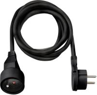1161821012 brennenstuhl 2m 1 Socket Type E - French Extension Lead, 230 V, IP20