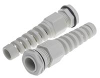 822-9583 RS PRO Grey Nylon Cable Gland, PG11 Thread, 5mm min., 10mm max., IP68