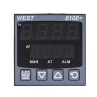 p6100-2700-02-0 West Instruments P6100 PID Temperature Controller, 48 x 48 (1/16 DIN)mm, 1 Output Linear, 24 → 48 V ac/dc Supply