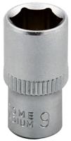 830-4013 RS PRO 1/4 in Drive 9mm Standard Socket, 6 point