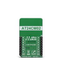 mikroe-3762 MikroElektronika MIKROE-3762, DUAL EE CLICK EEPROM Development Kit for AT24CM02 for I2C