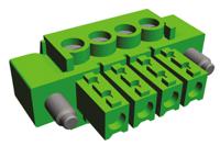 284511-4 TE Connectivity, 3.81mm Pitch, Buchanan, 4 Way, , Pluggable Terminal Block, Plug, Panel Mount, Solder Termination,