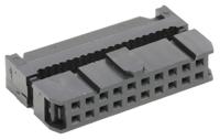 61202023021 Wurth Elektronik 20-Way IDC Connector Socket for Cable Mount, 2-Row