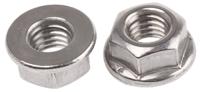 725-9644 RS PRO Stainless Steel Flanged Hex Nut, DIN 6923, M8